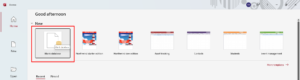 Tạo cơ sở dữ liệu trống trong MS Access