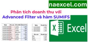 Phân tích doanh thu với Advanced Filter và hàm SUMIFS