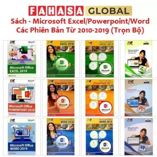 Sách - Microsoft Excel/Powerpoint/Word Các Phiên Bản Từ 2010-2019 (Trọn Bộ)